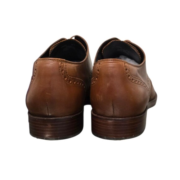 Cole Haan Harrison Shoes Mens Size 12 M Wingtip Oxford Brown Leather C24168 main image 8